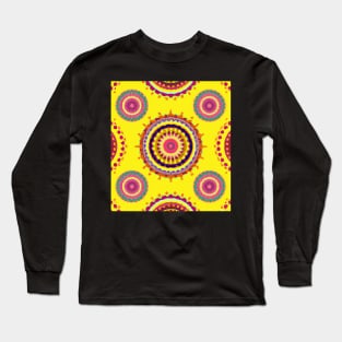 Summer Vibes Mandala Long Sleeve T-Shirt